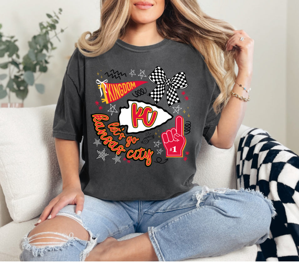 Lets Go KC Retro Tee