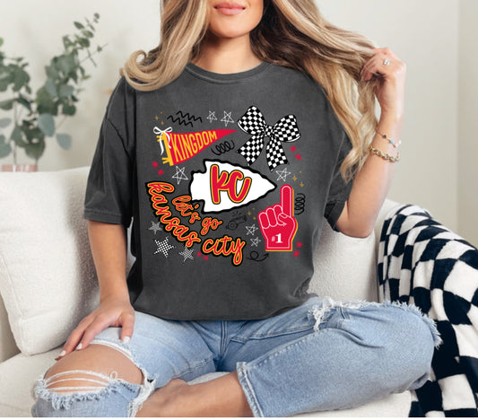 Lets Go KC Retro Tee