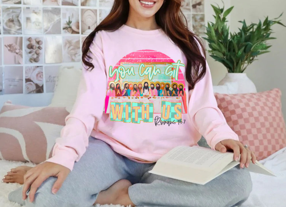 You Can Sit With Us LS Tee