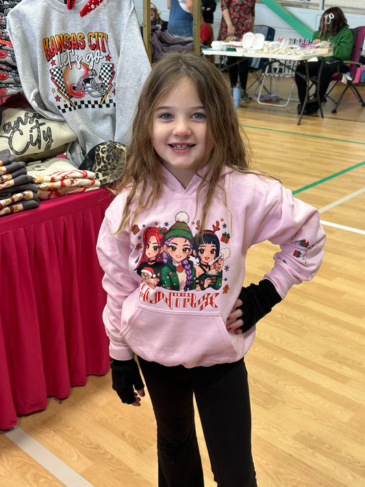 Huntrix Christmas Hoodie
