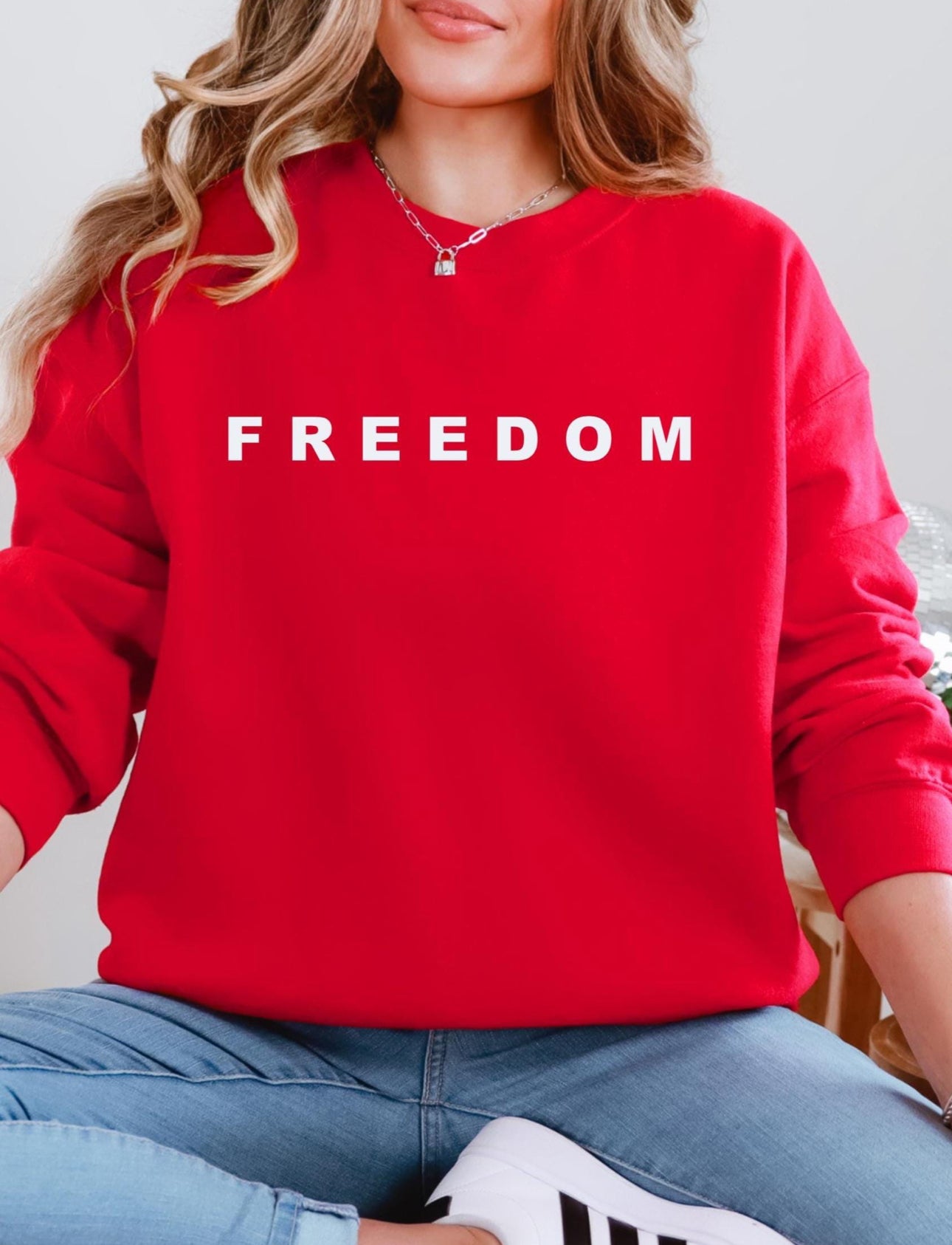 Red Freedom Sweatshirt