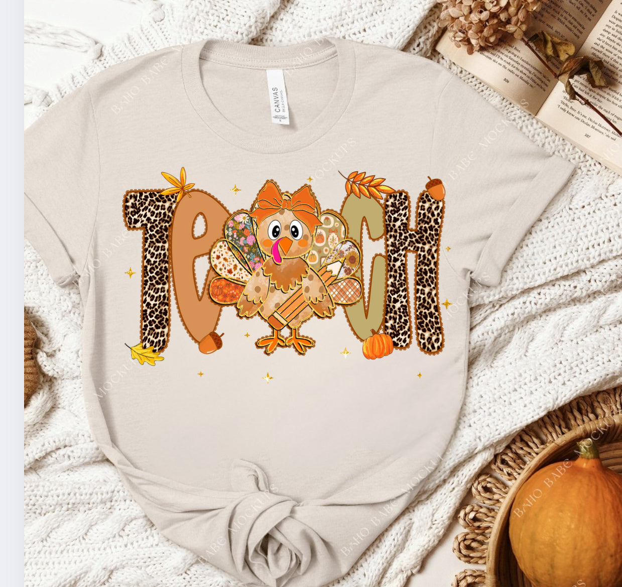 Teach Turkey Tee