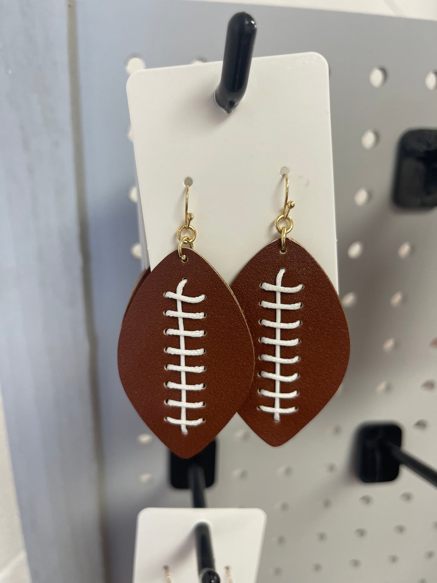 FOOTBALL EARRINGS